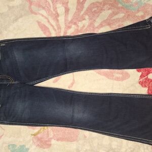 Silver Jeans Blue Flare Wide Leg Jeans